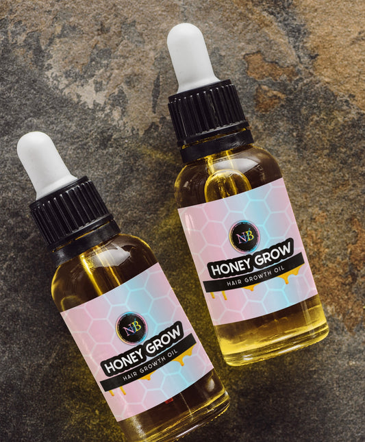 Honey Grow Hair Growth Oil (Rose Infused)
